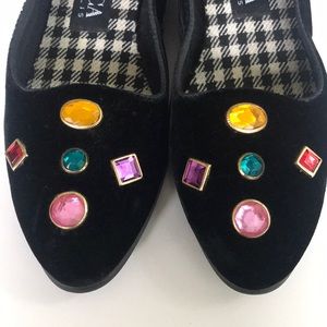 3/$20 Vintage Perry Ellis America velvet loafer